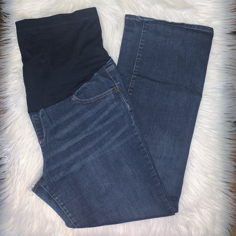 Liz Lange Maternity Jeans Size 16